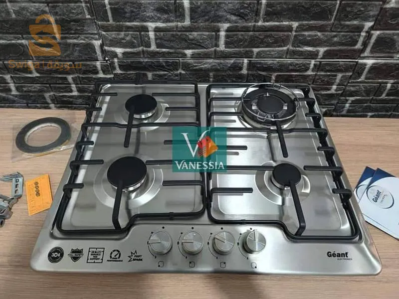 Plaque chauffante géant inox