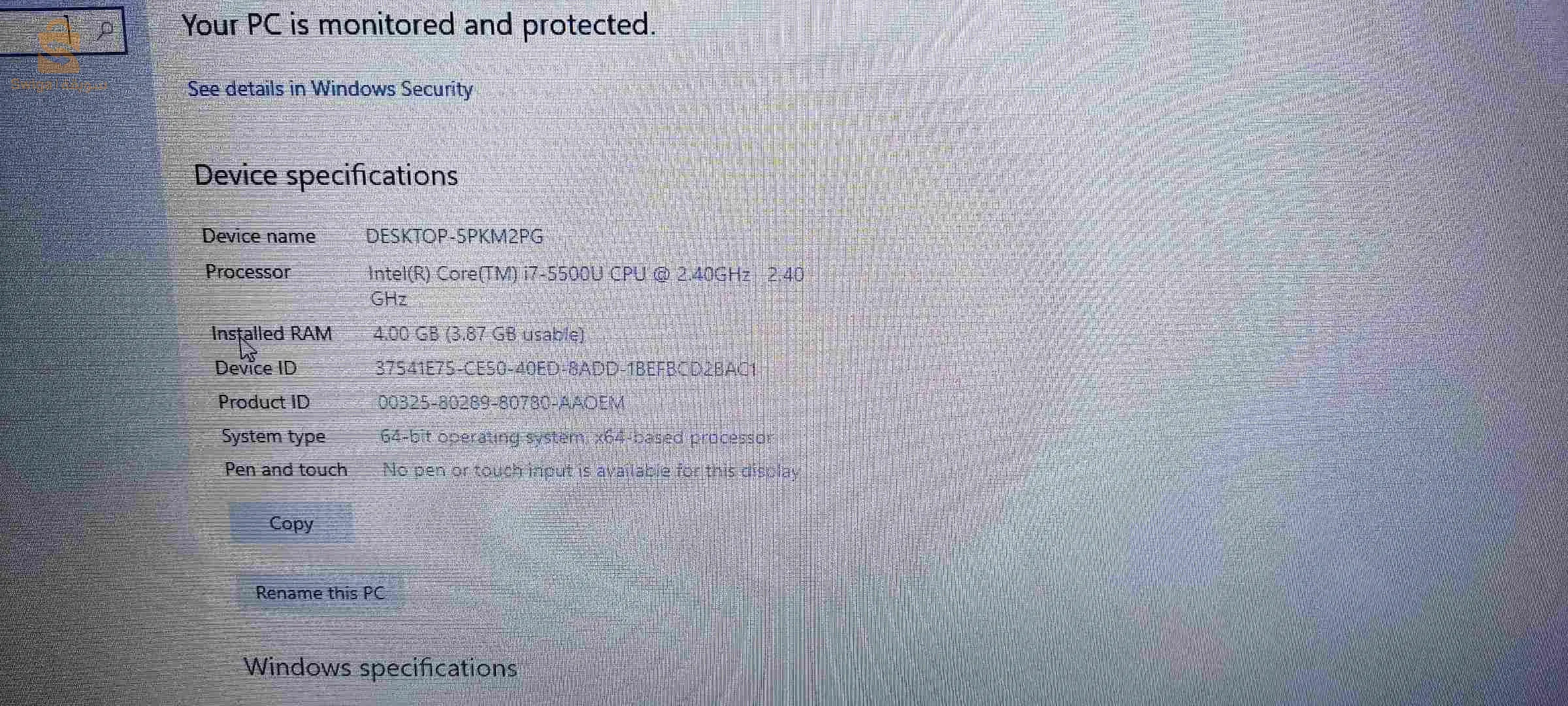 لابتوب asus i7