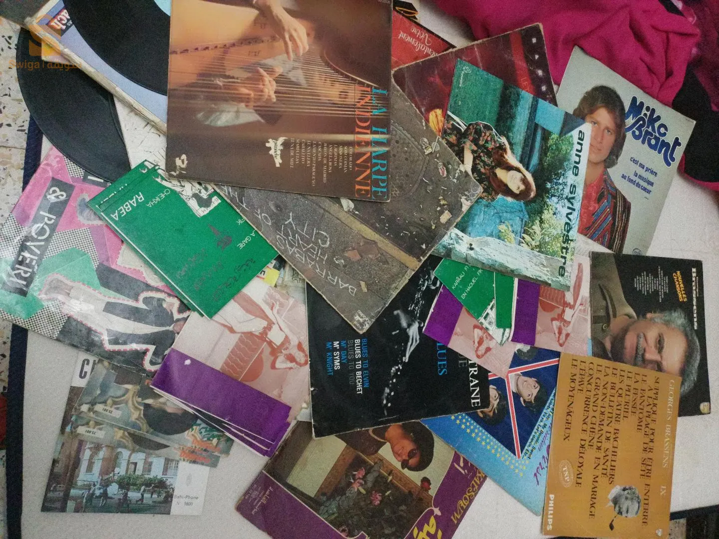 disque vinyles arabe