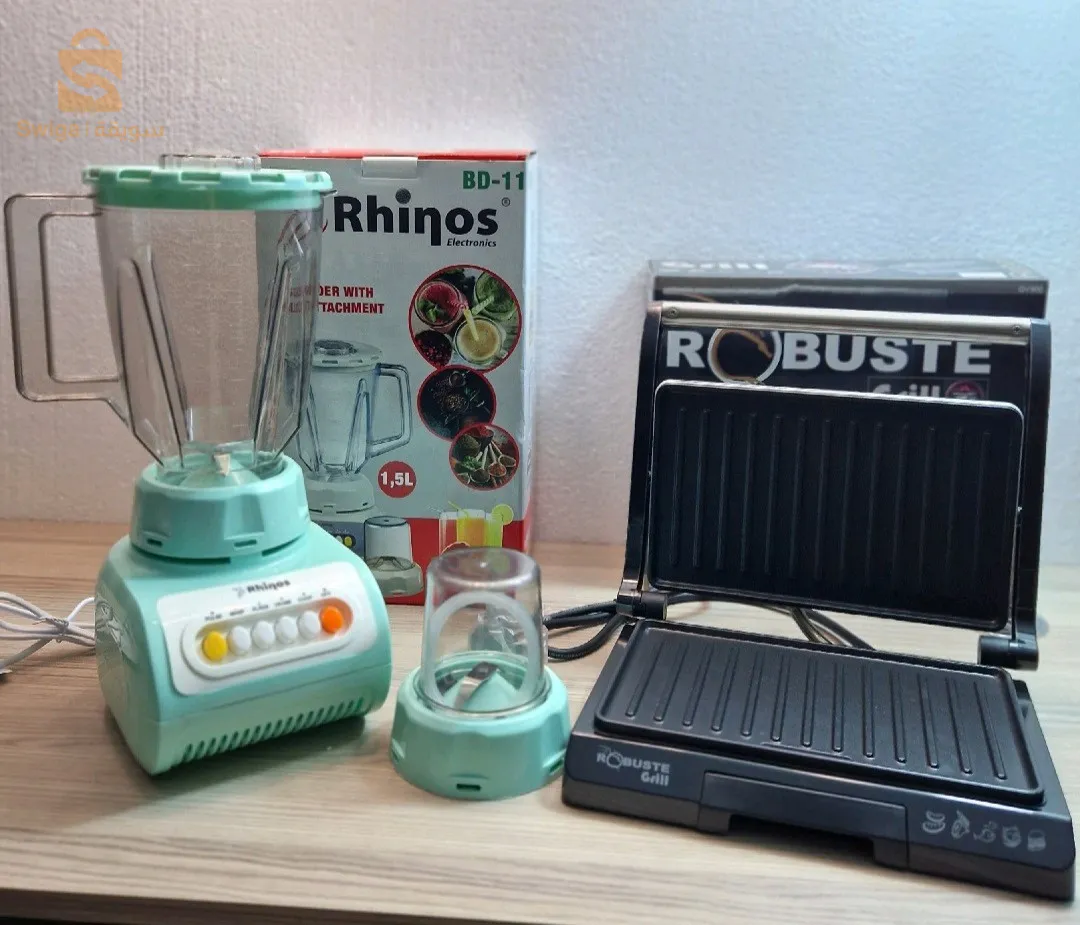 Blender 2en1 +panineuse robuste