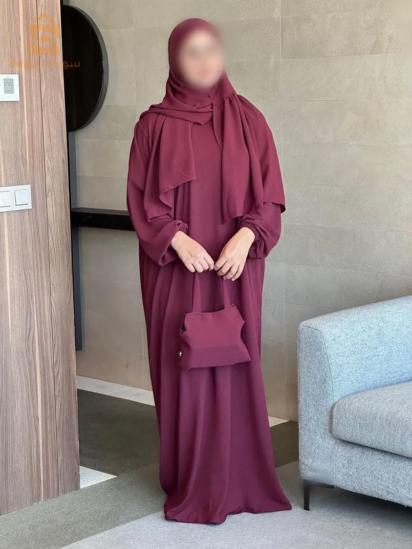 طقم صلاة، لباس المعتمرة، مناسب للخروج لصلاة التراويح أو التنزه