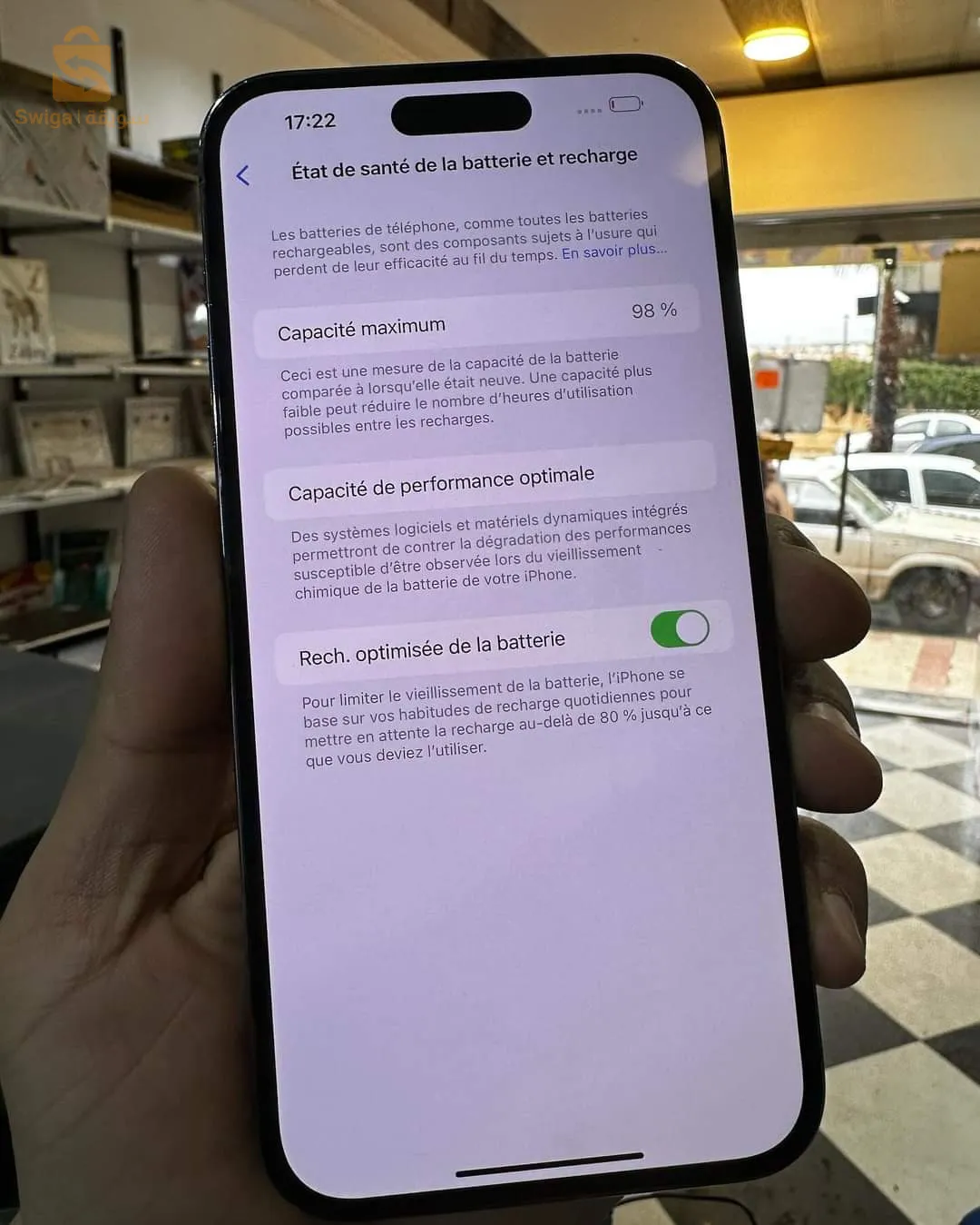 iphone 14 pro max 98% 128gb purple