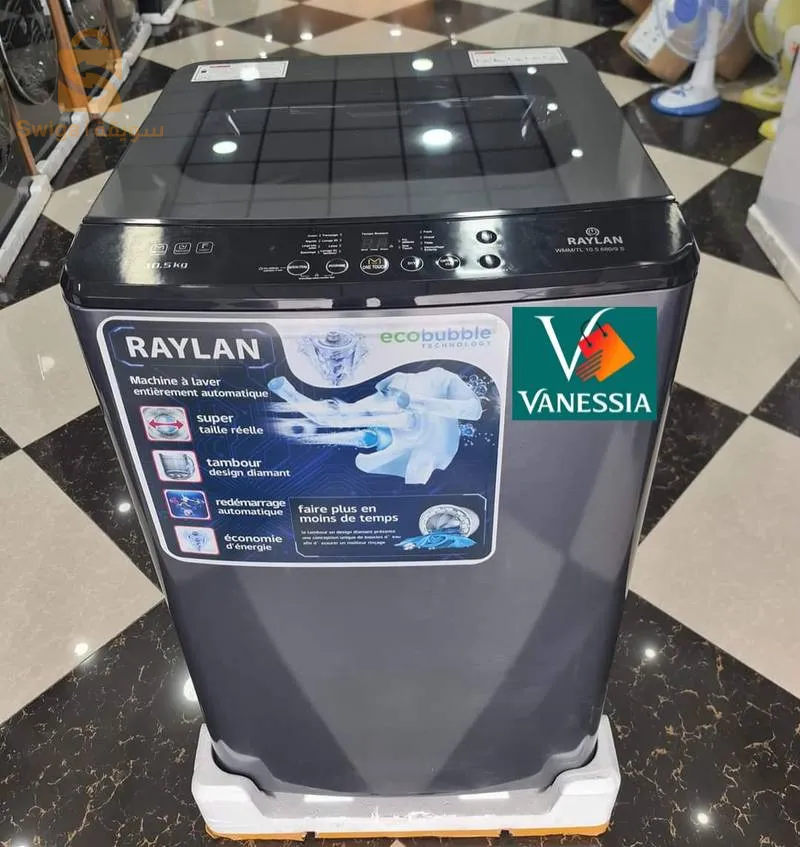 Machine à laver raylan 10,5kg la top