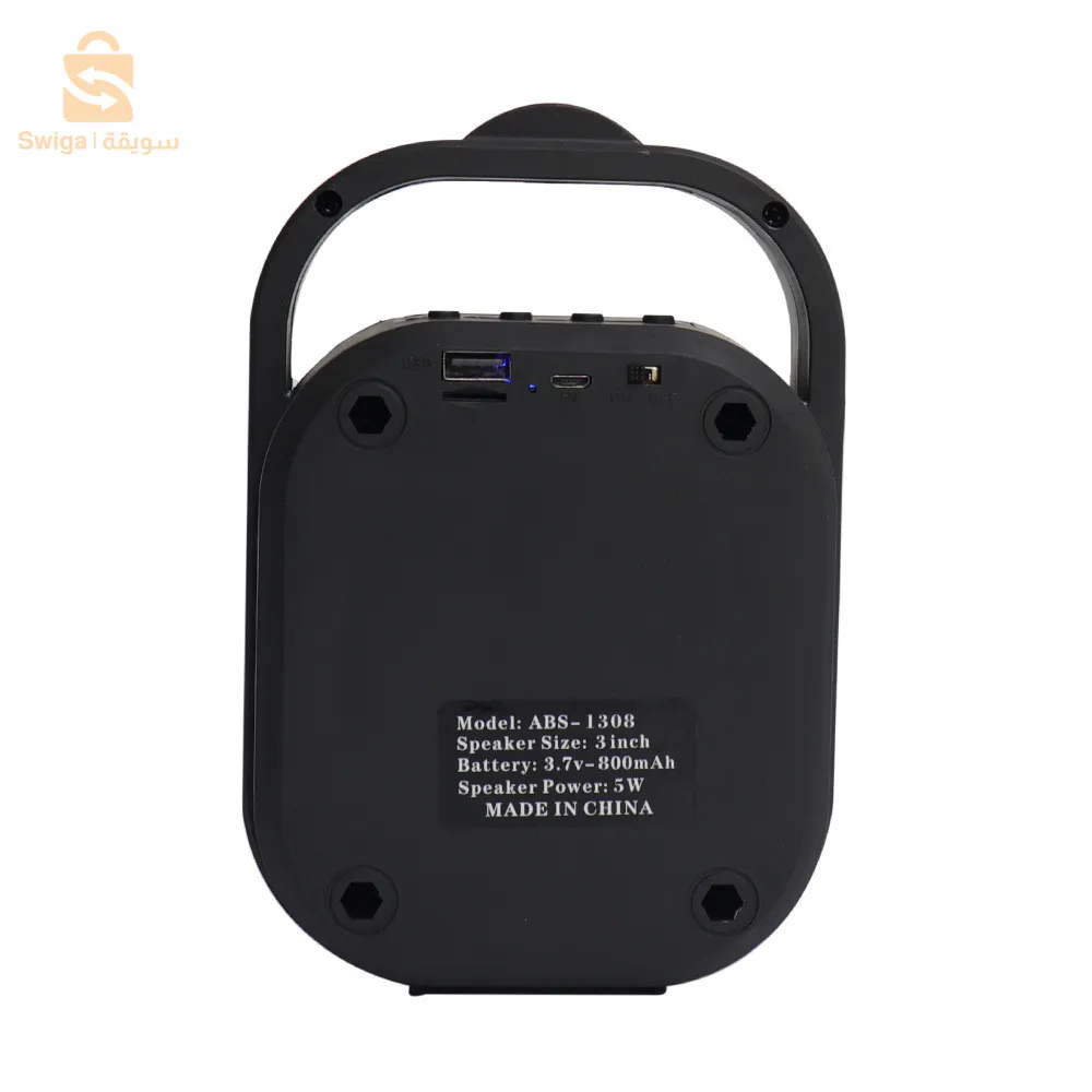 مكبر صوت لاسلكي مع بطارية قابلة للشحن، مكبر صوت بلوتوث 1800 واط DUNTH DU-SP126$👍