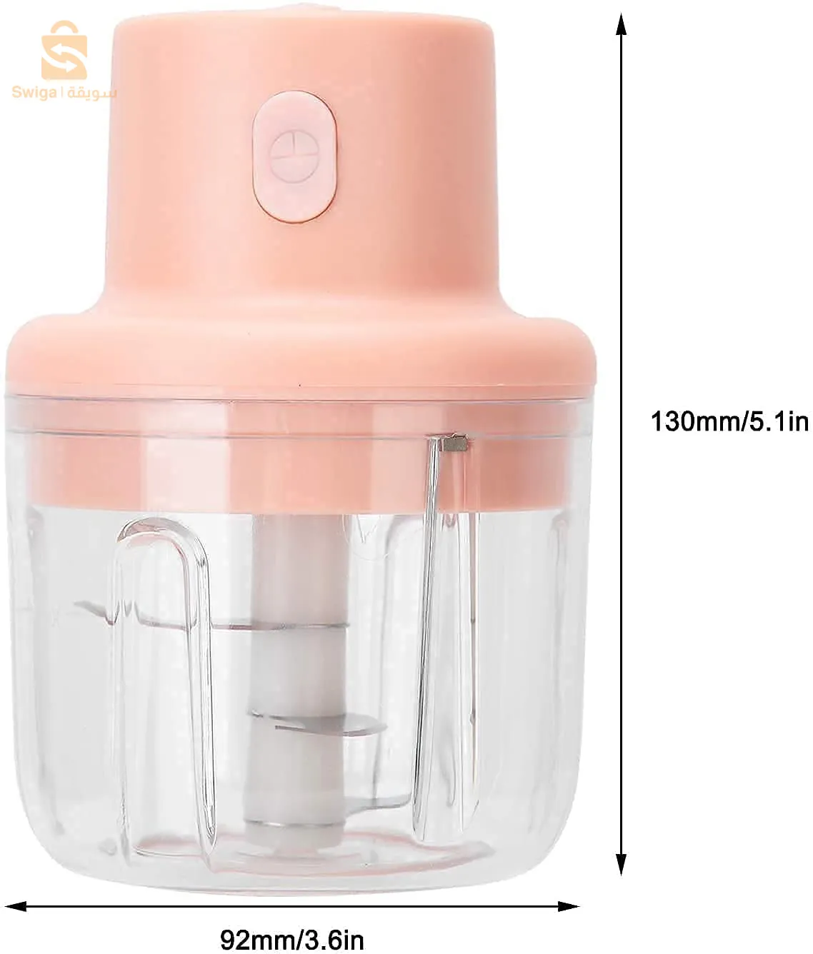 قطاعة كهربائية محمولة صغيرة قابلة للشحن سعة 250 مل$👍