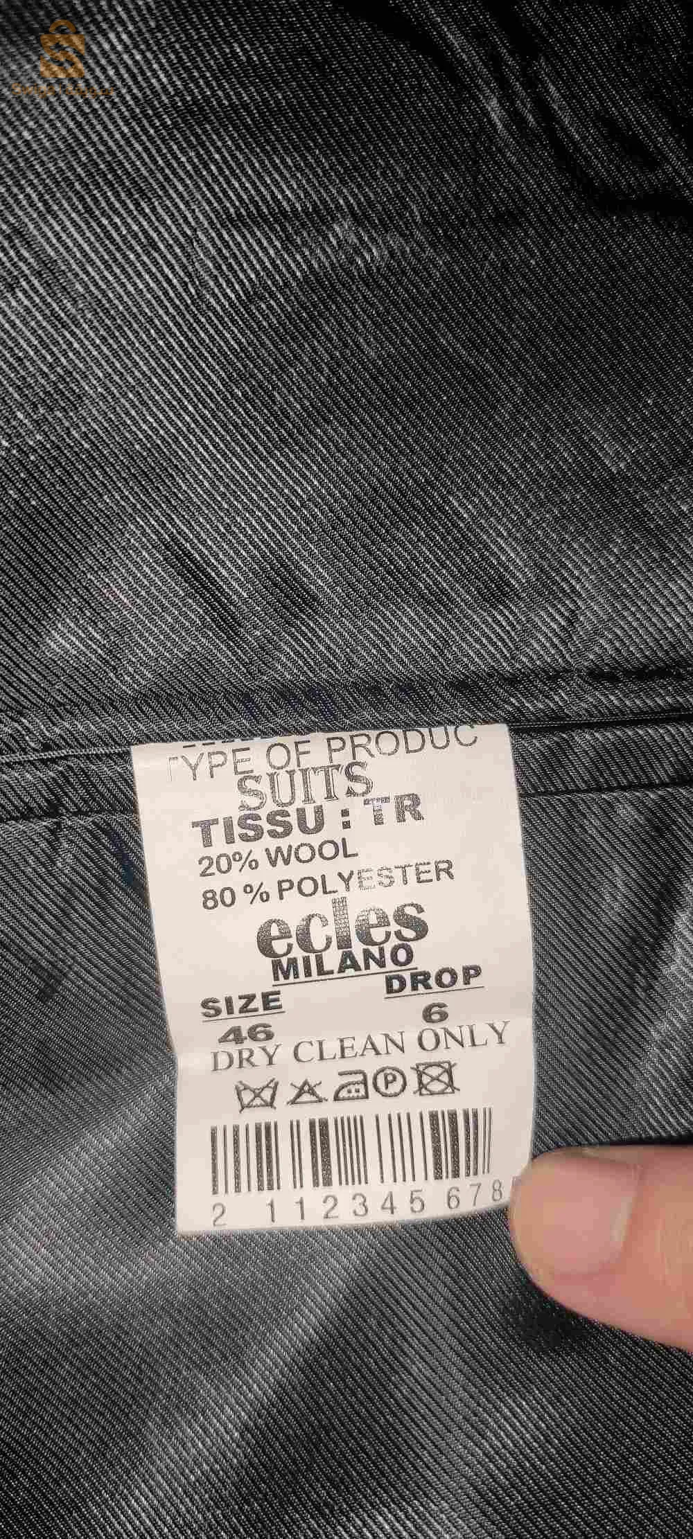 costume homme ecles milano