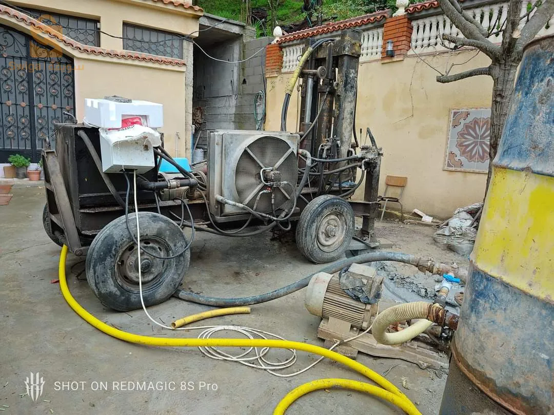 forage d'eau حفر الابار الارتوازية