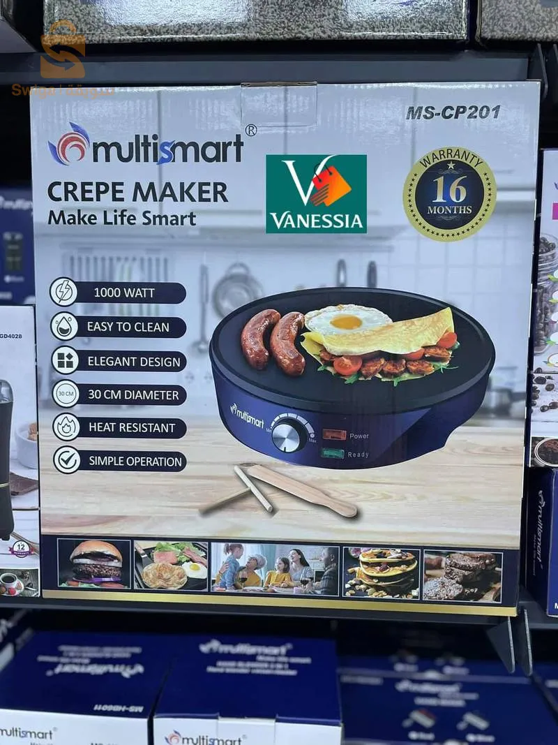 Crêpière électrique de la marque multismart