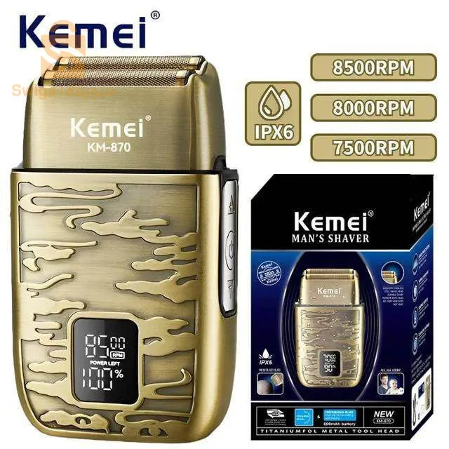 Rasoir Kemei km-870 Original 🔵