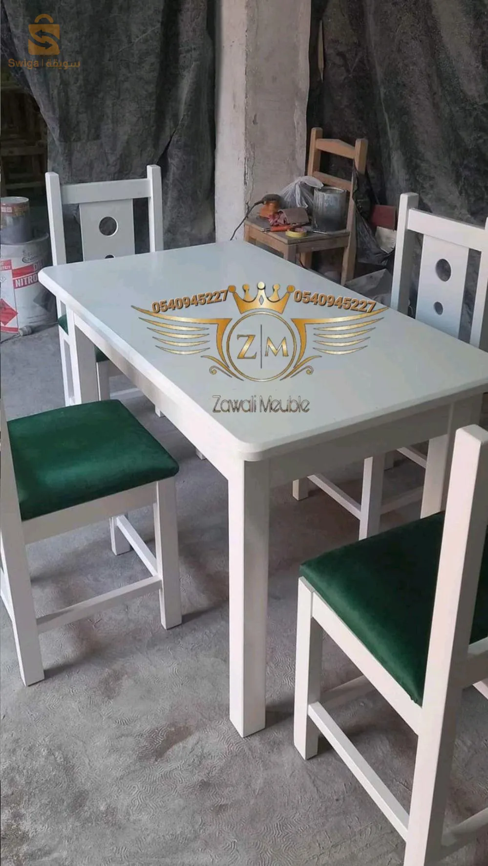 Promotion🚨Table cuisine✅️Table salle à manger✅️Bois rouge✅️Livraison disponibles 500 da Alger ✅