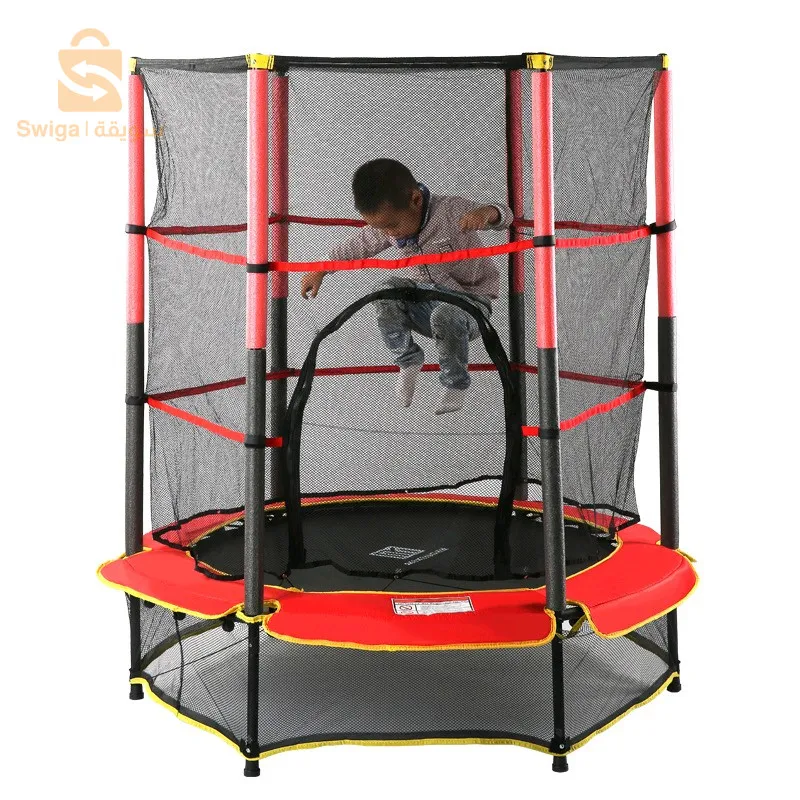 Trampoline  من الجودة العالية للأطفال للحظات لا تنسى من الترفيه و التسلية
الترامبولين هو وسيلة جيدة لتوجيه طاقة الأطفال مفرطي النشاط في اتجاه سلمي.
كما أنه يوفر فوائد صحية ملموسة: تقوية عضلات الساق وتحسين تنسيق الحركات.
مصمم للأطفال من سن 3 إلى 6 سنوات ويمكنه دعم وزن يصل إلى 50 كجم.
يتم إغلاق مدخل الساحة بسحاب ويمكن تحريك شريط التمرير للخارج والداخل.
يتم ضمان سلامة القفز من خلال شبكة حماية قوية ومرنة.
الأبعاد: القطر 140 سم.
24000دج
0665955230وق👉viber watts