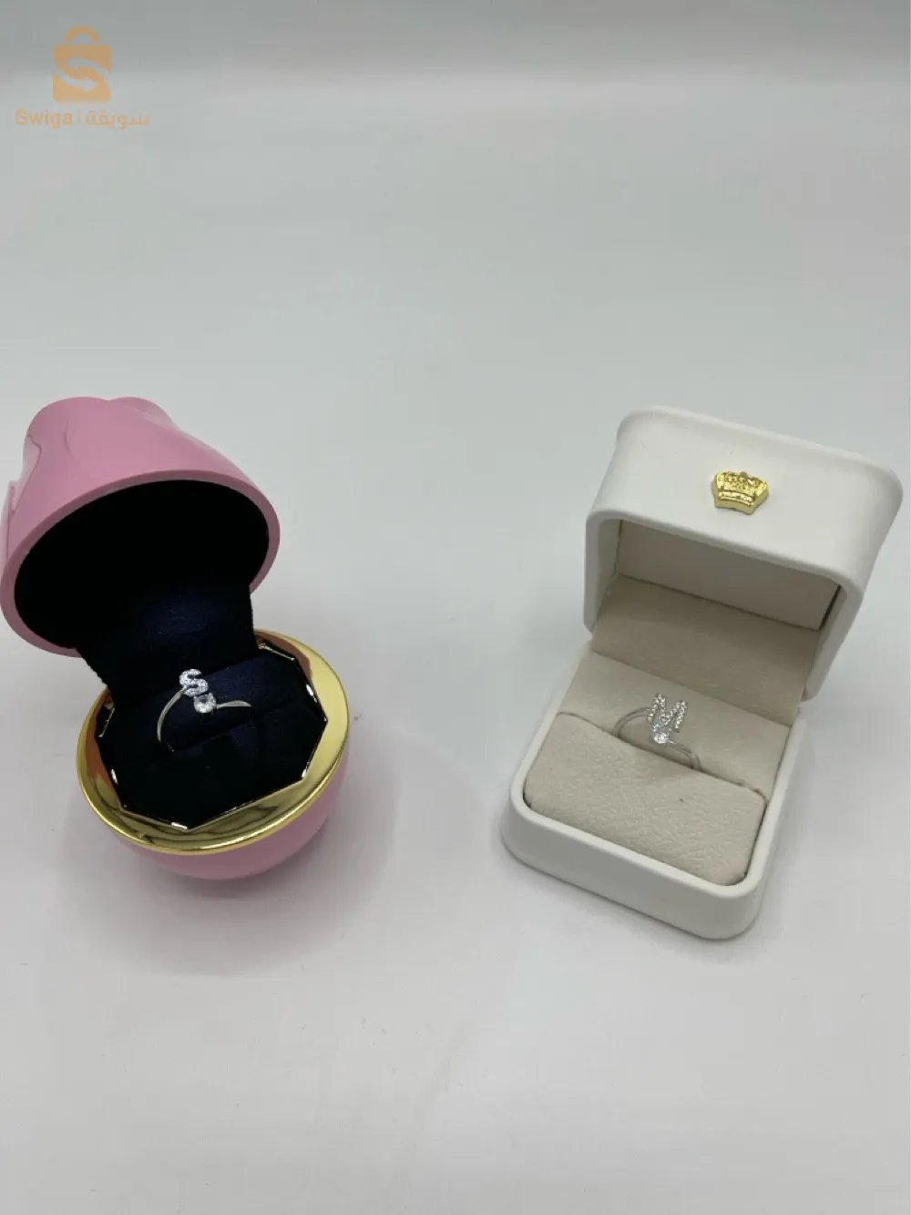 خاتم نسائي من الفضة