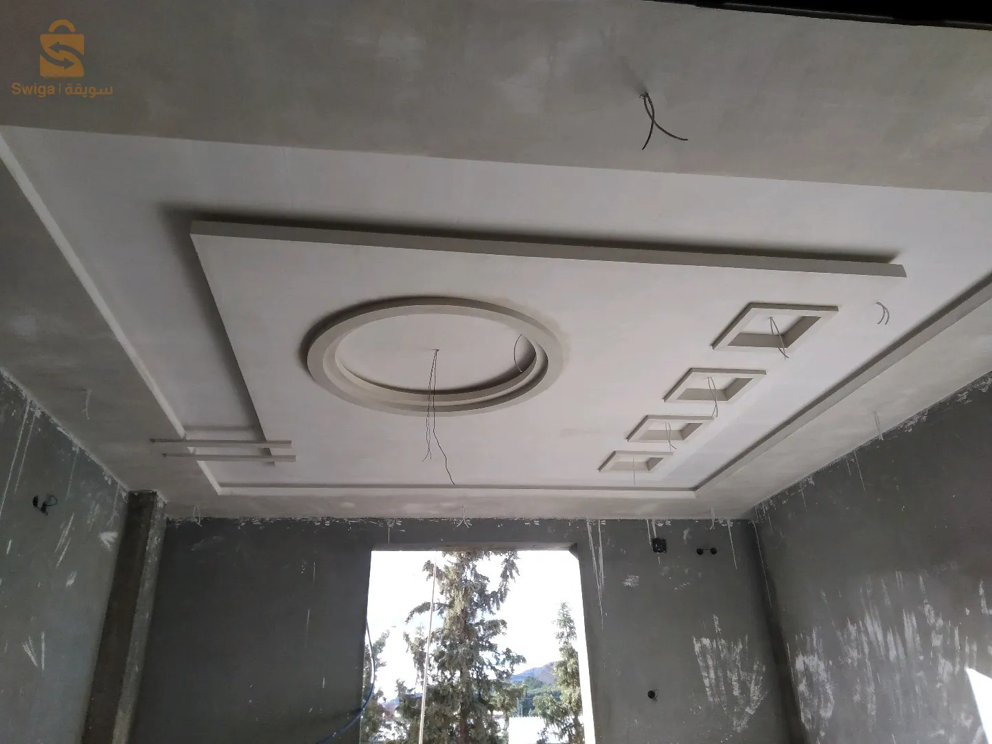 ديكورات جبس حديثة و بلاكو بلاطر