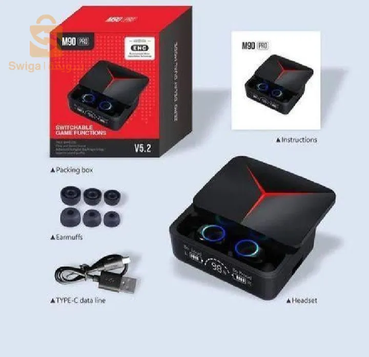 M90 Pro TWS Bluetooth 5.3 hi-fi stéréo