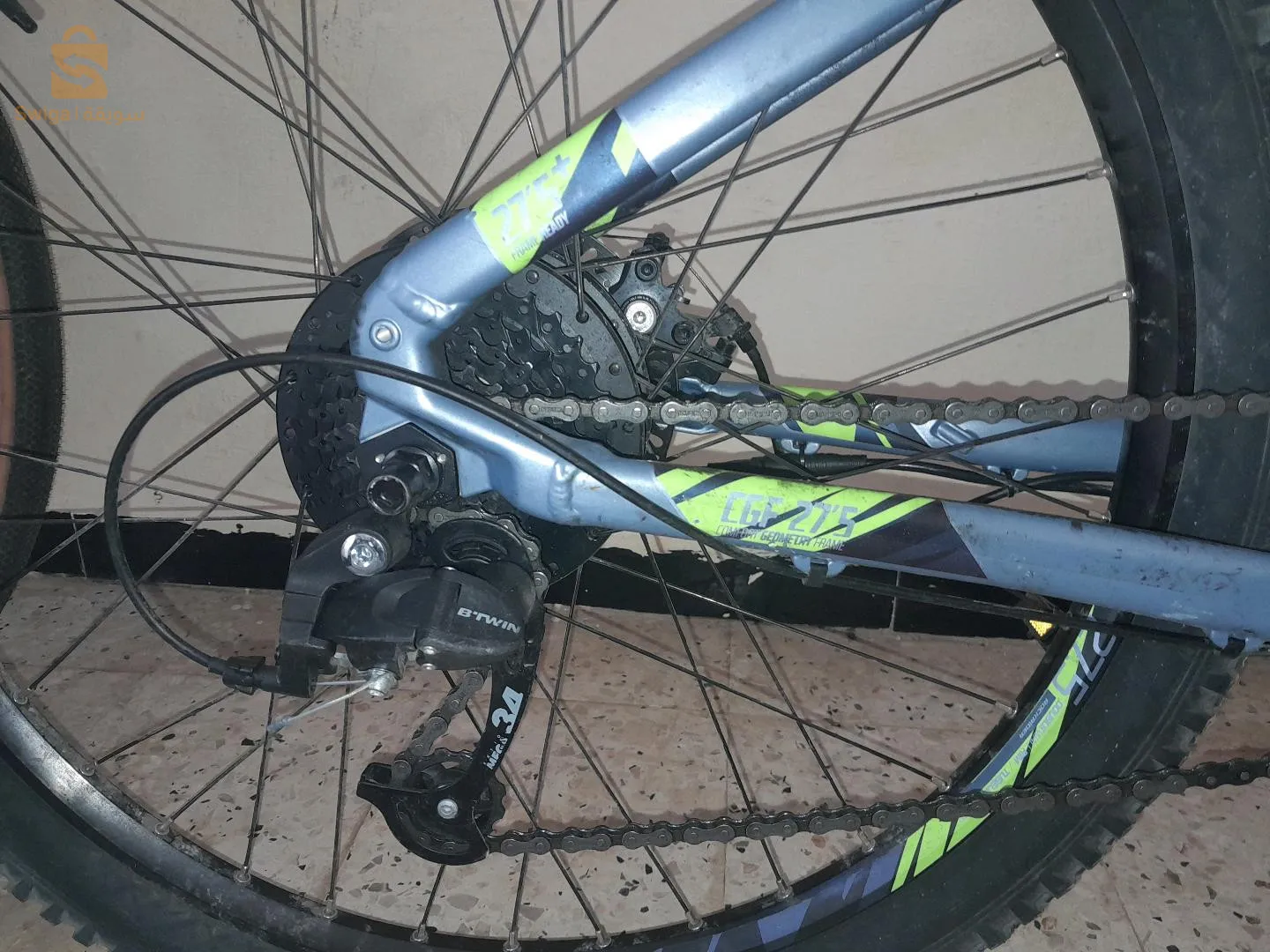 vélo Rockrider st 100 
taille L
27.5