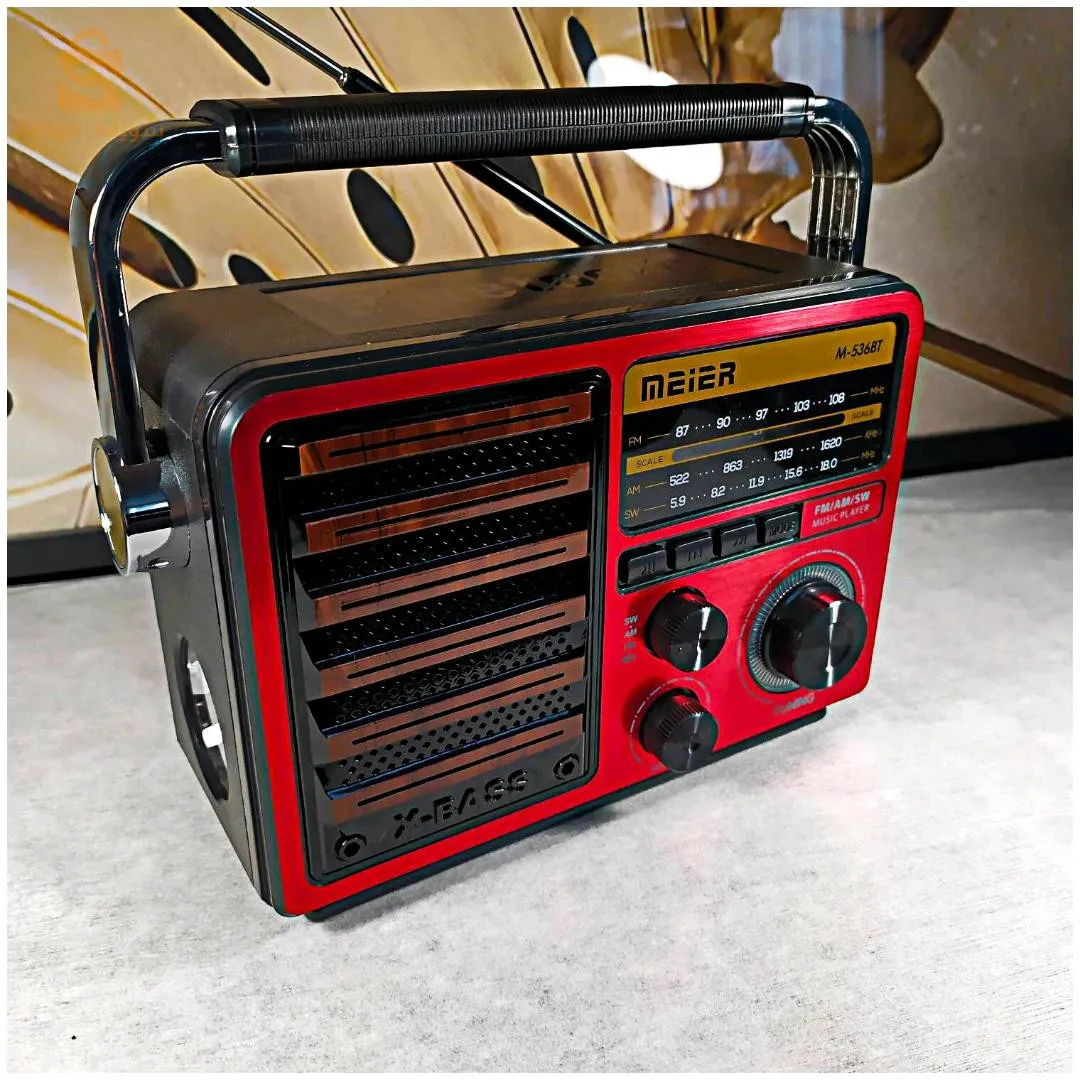Wireless audio date transfer/speaker/radio/M-528BT-S راديو كلاسيكي بالطاقة الشمسية$👍