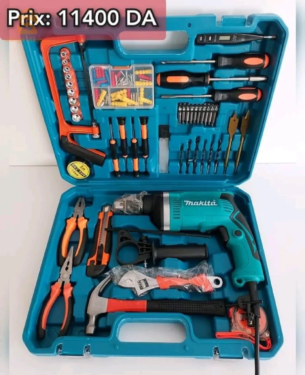 Caisse chighnol makita avec accessoires