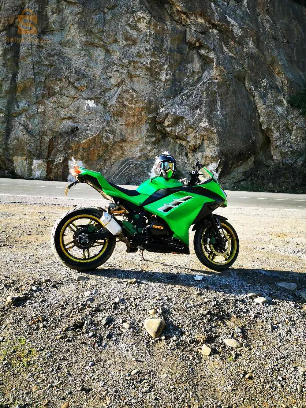 موطو جيفاتي rtm متور محطوط جديد ماشي  كريناج كامل فيه تشقاق برك 4500