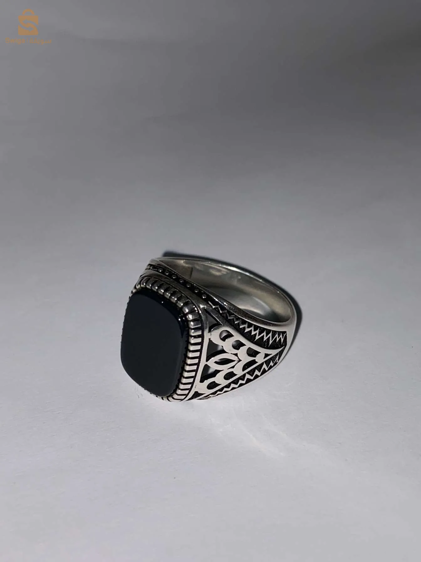 خاتم من الفضة الأصلية التركية 925