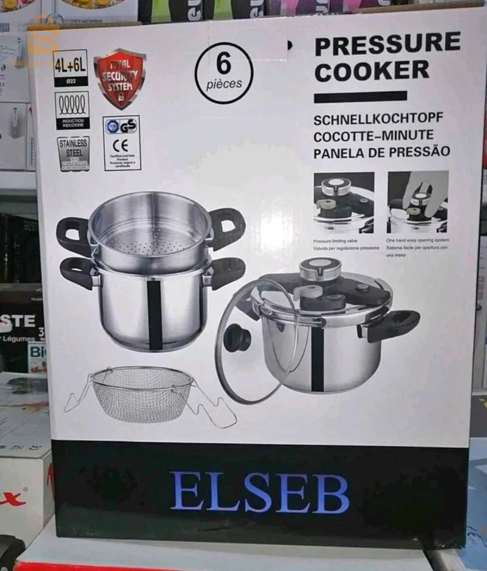 Cocotte minute ELSEB 4+6littes 6pcs$🤍🤍