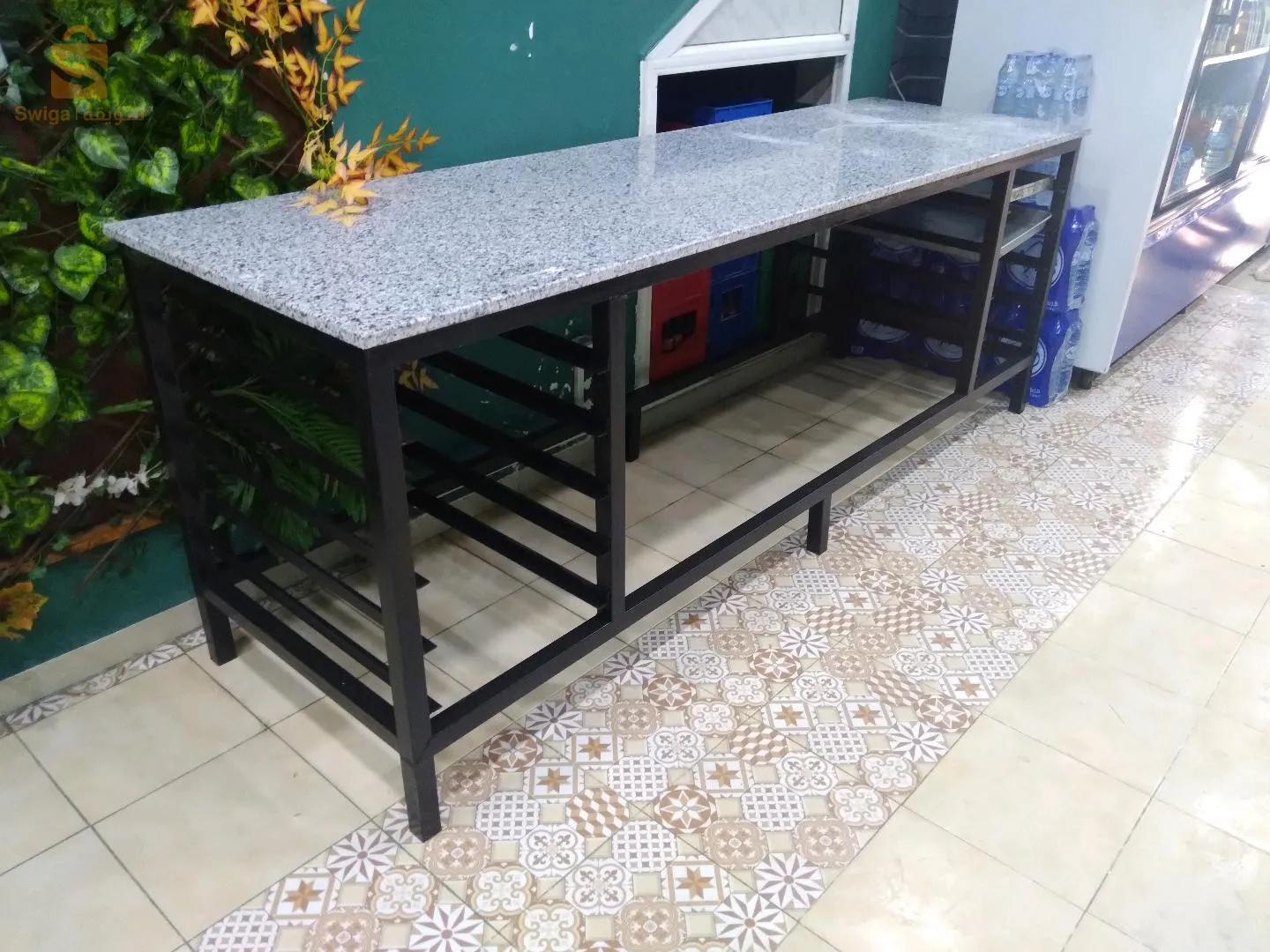 طابلة رخامة 2.5 متر جديدة غير مستعملة