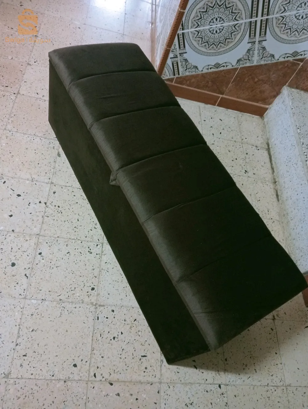 pouf coffret capitonné
بوف كوفري كبيتوني