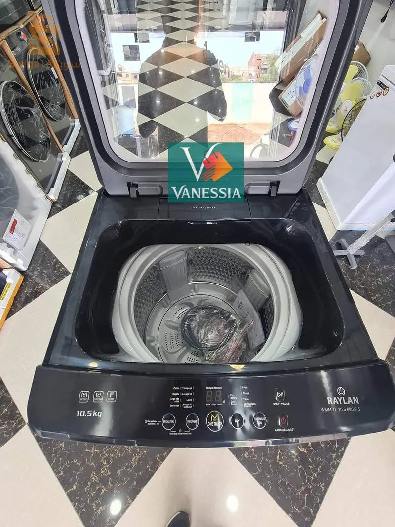 Machine à laver raylan 10,5kg la top