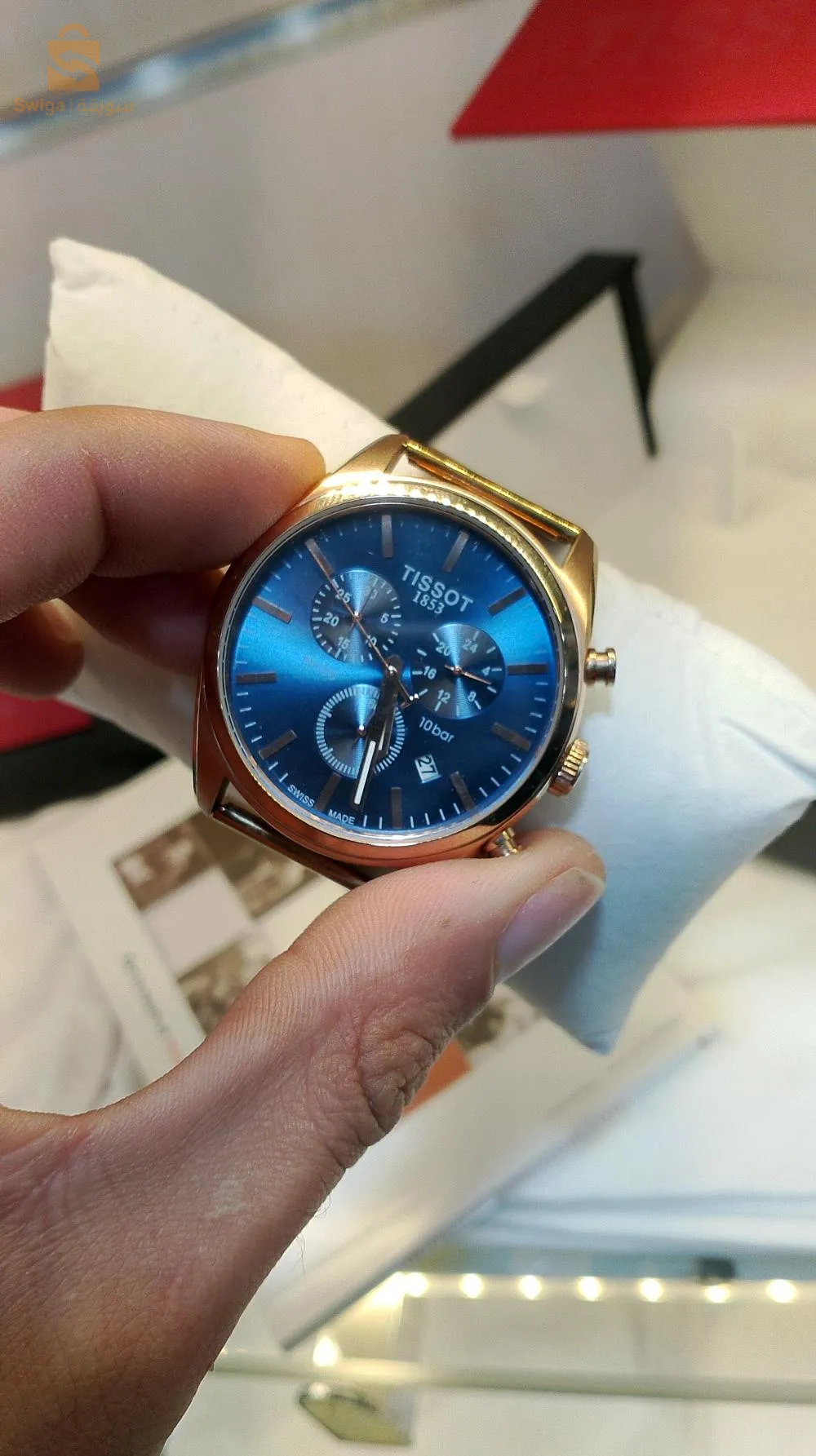 Tissot original Saphir cristal jamais porté