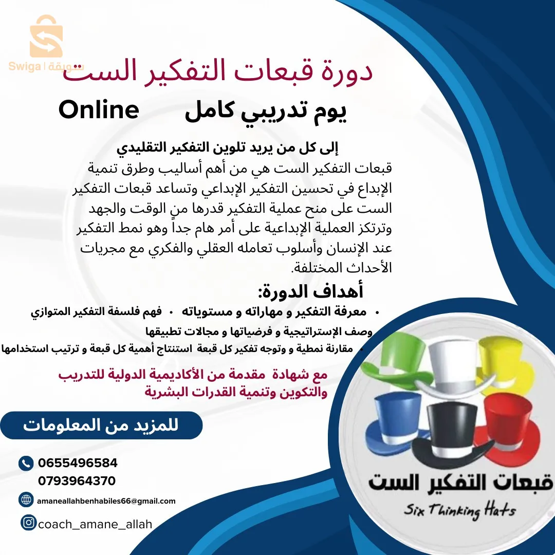 Six thinking hats course