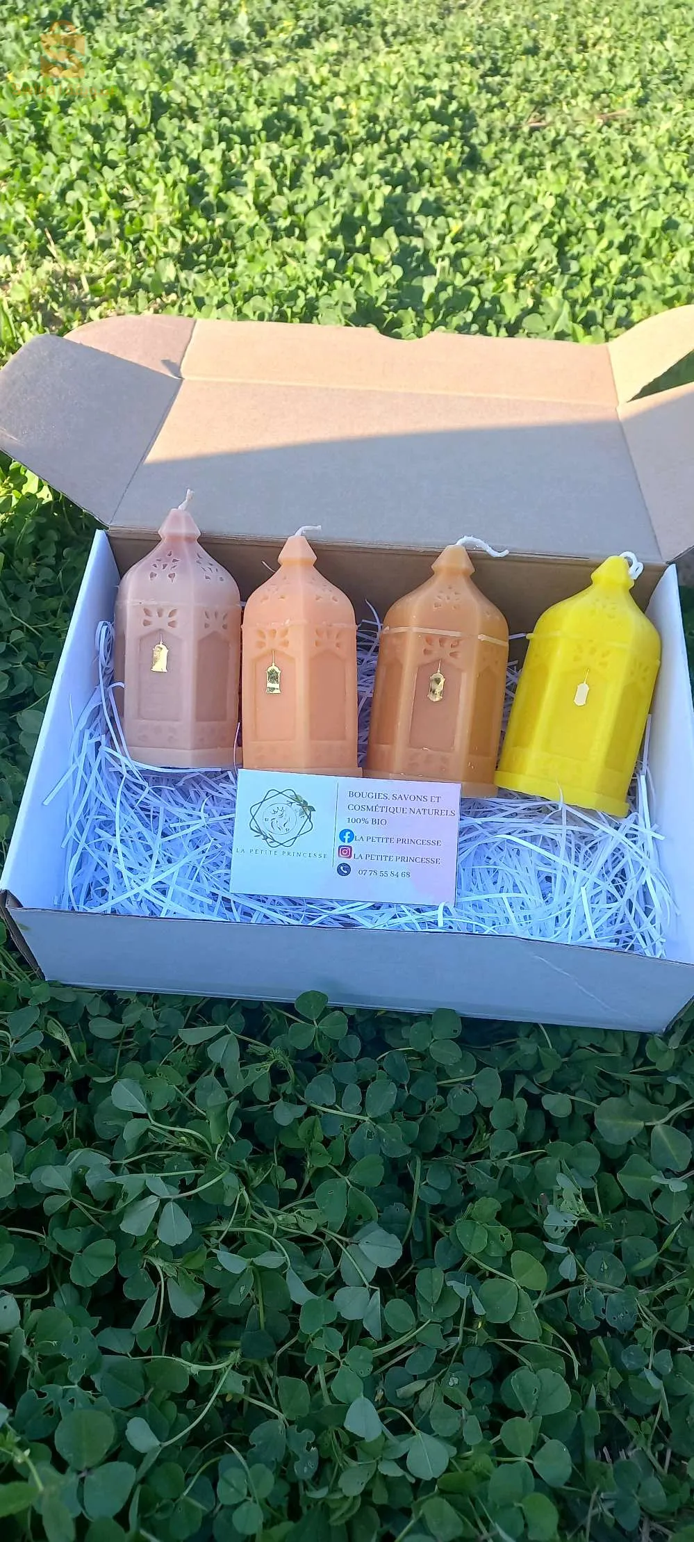 bougie parfumé pour ramadan a partir de 300 da jusqu'a 600da