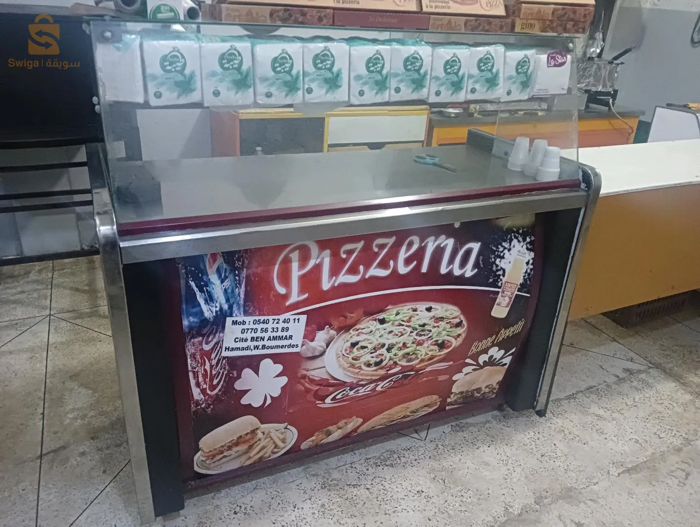 Matériel de pizzeria