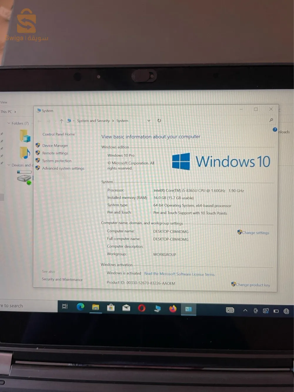 pc lenovo thinkpad yoga