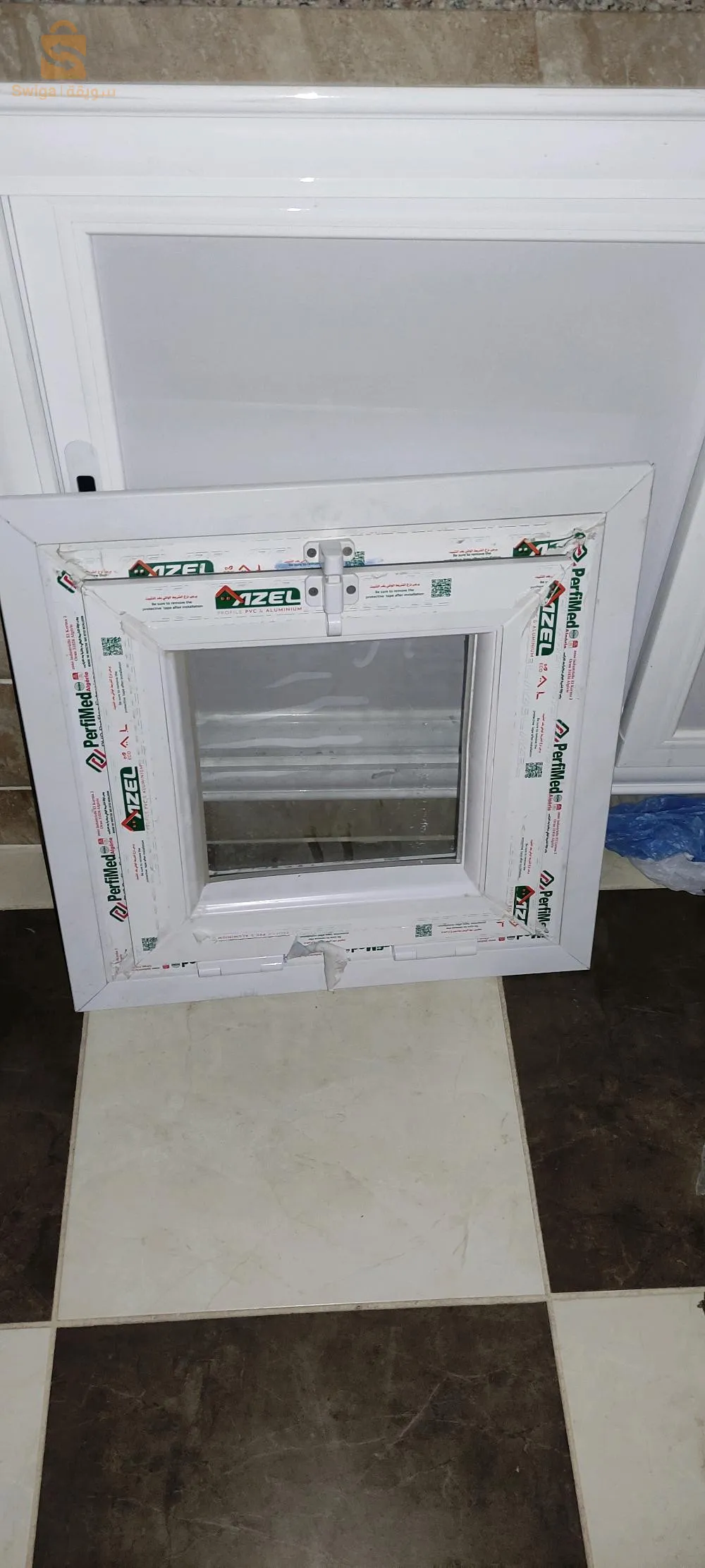 نافدة pvc 50على 50