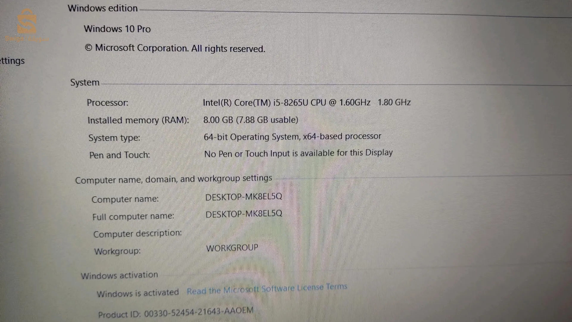 لابتوب latitude 3500 من Dell