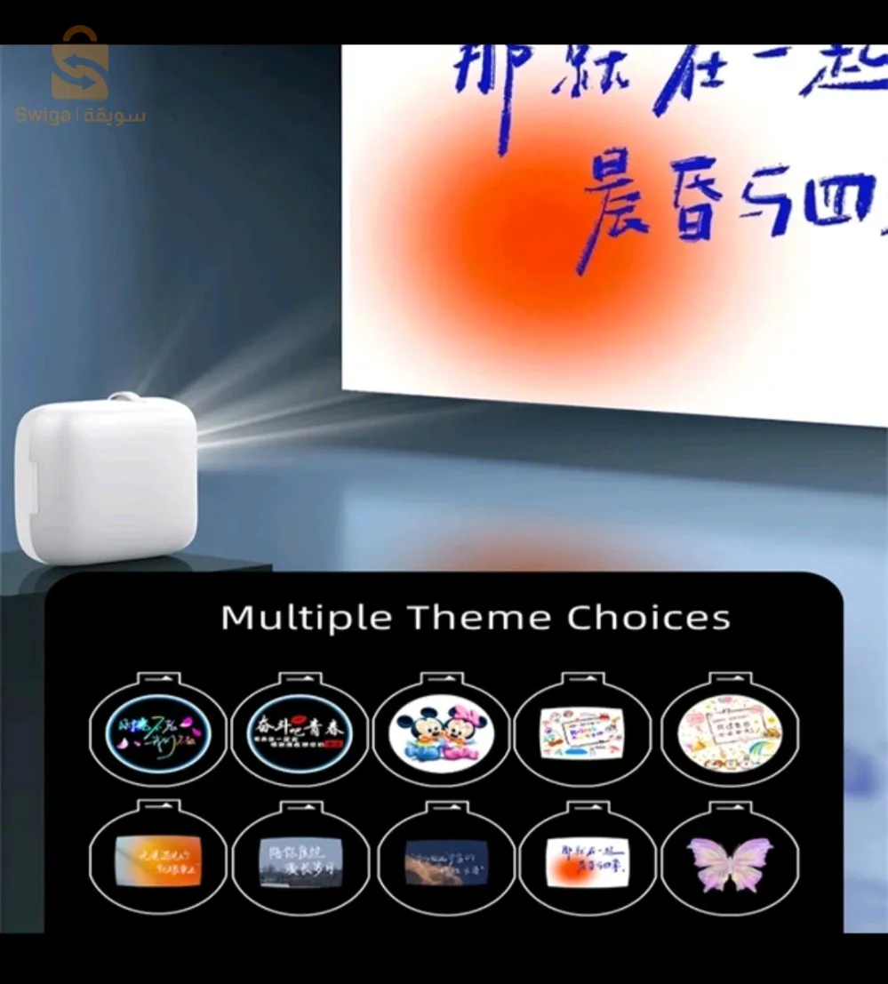 bluetooth Earbuds 3en1 (projector earbuds lampe)