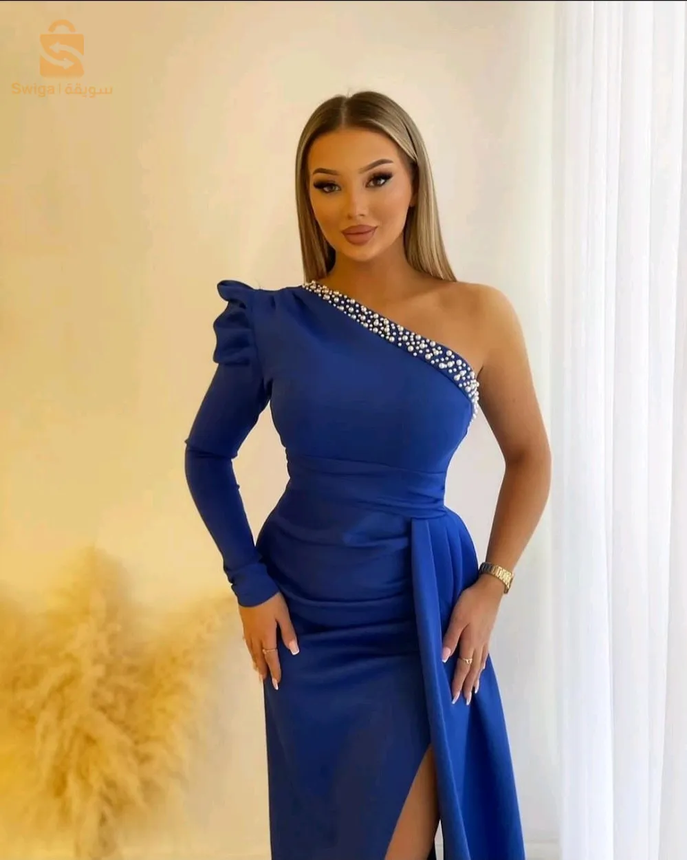 فستان سهرة أنيق و السعر مناسب