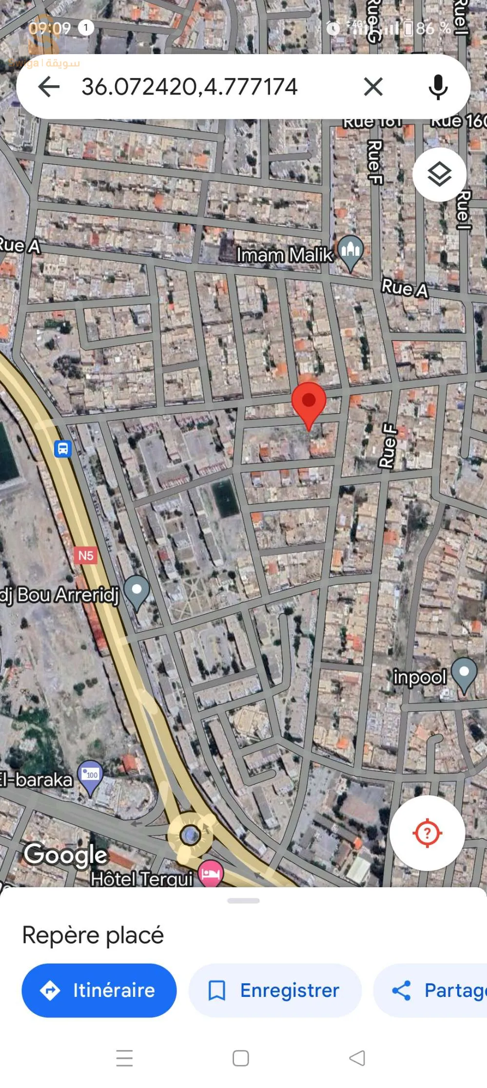سيتي بالعياضي وراء عمارات لي 300