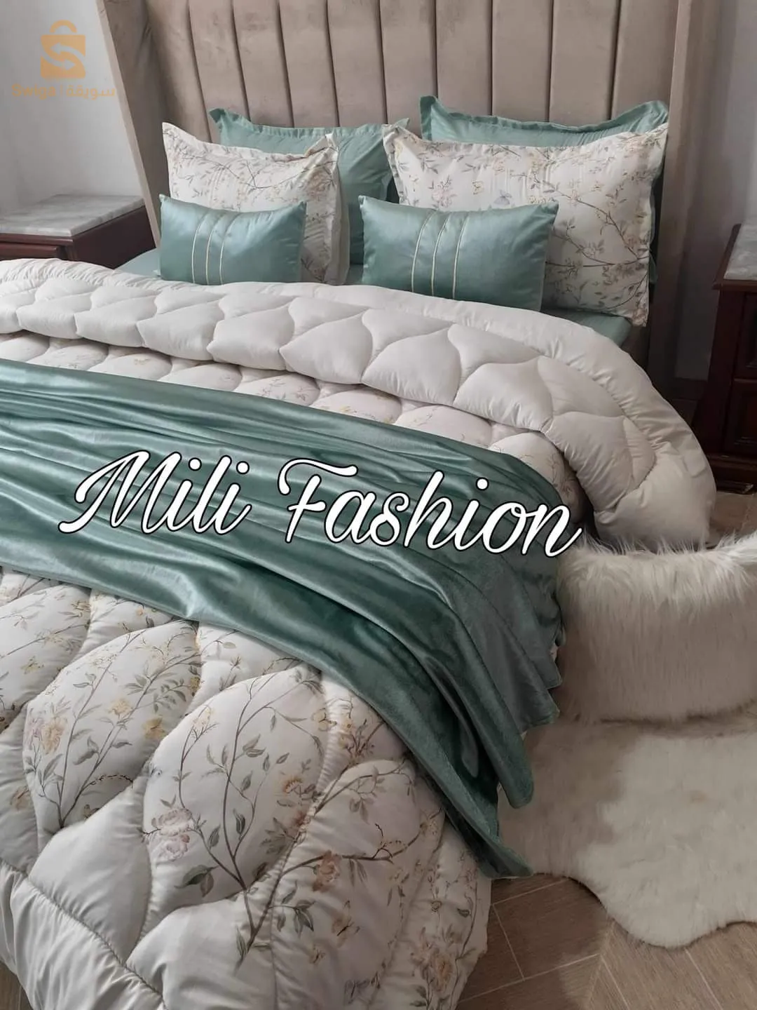Parure de couette 8 pièces 👑💜👑💜👑💜👑

Contient :
👑💜Couette double face 💜👑
👑💜drap housse 💜👑
👑💜4 ťaies ďoreillers💜
👑💜2 jetés 💜👑