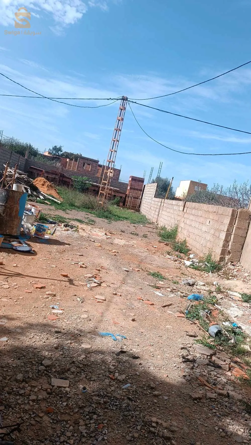 أرض للبيع مستغانم أولاد بوزيان