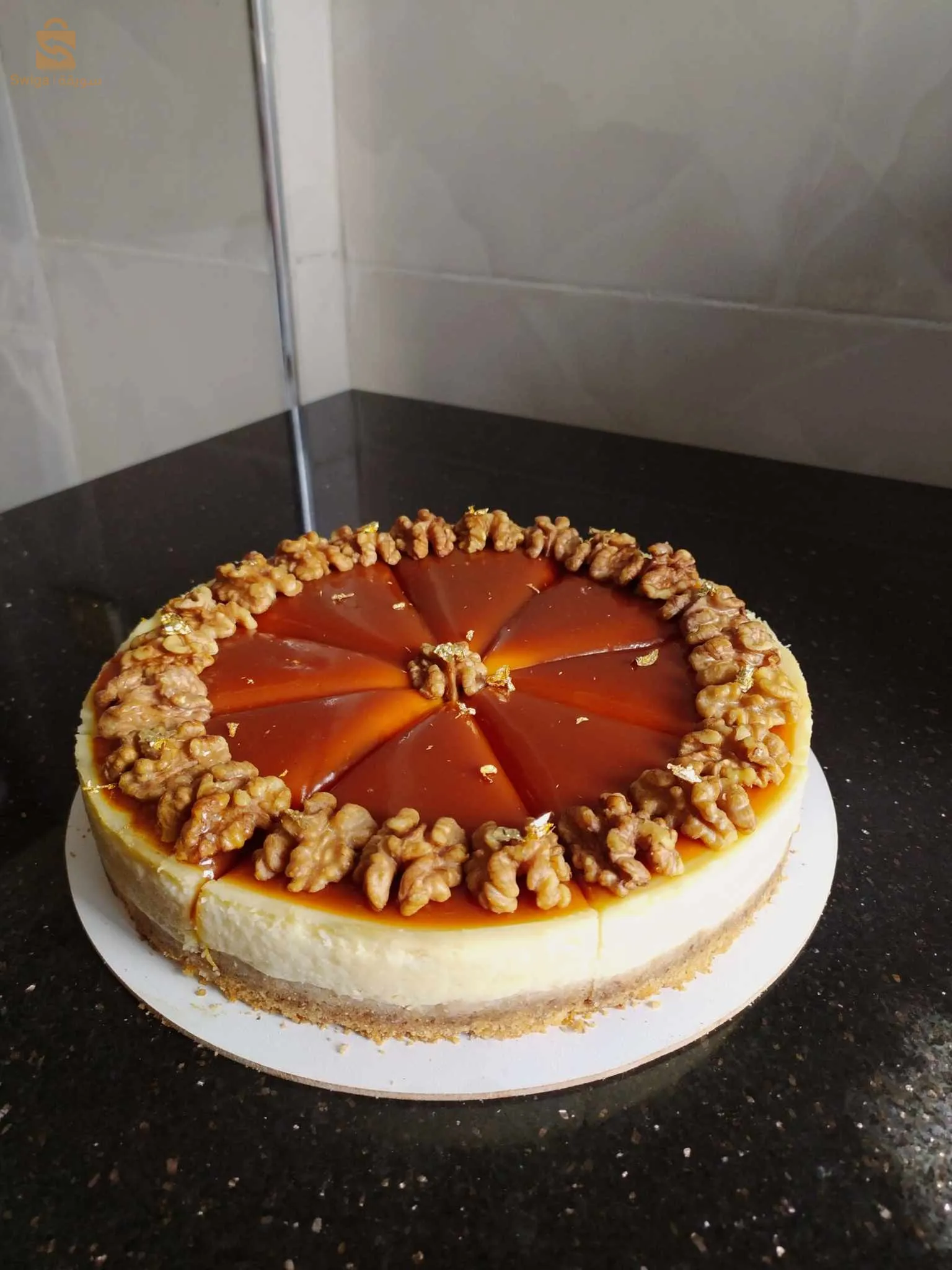 Cheesecake cuit sur commande