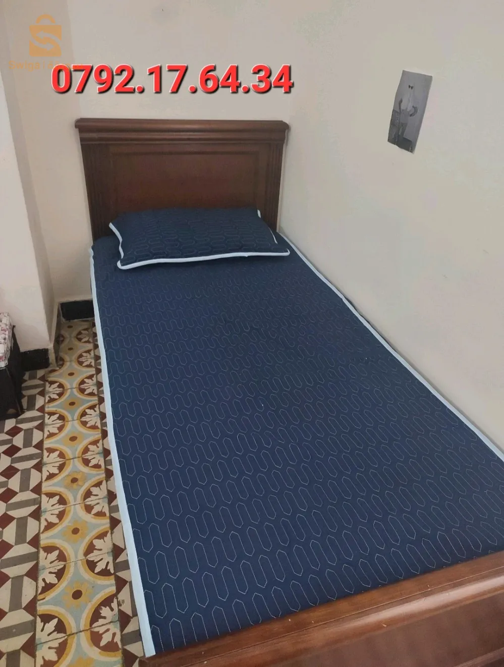 Couvre matelas imperméable avec 2 taies d'oreillers