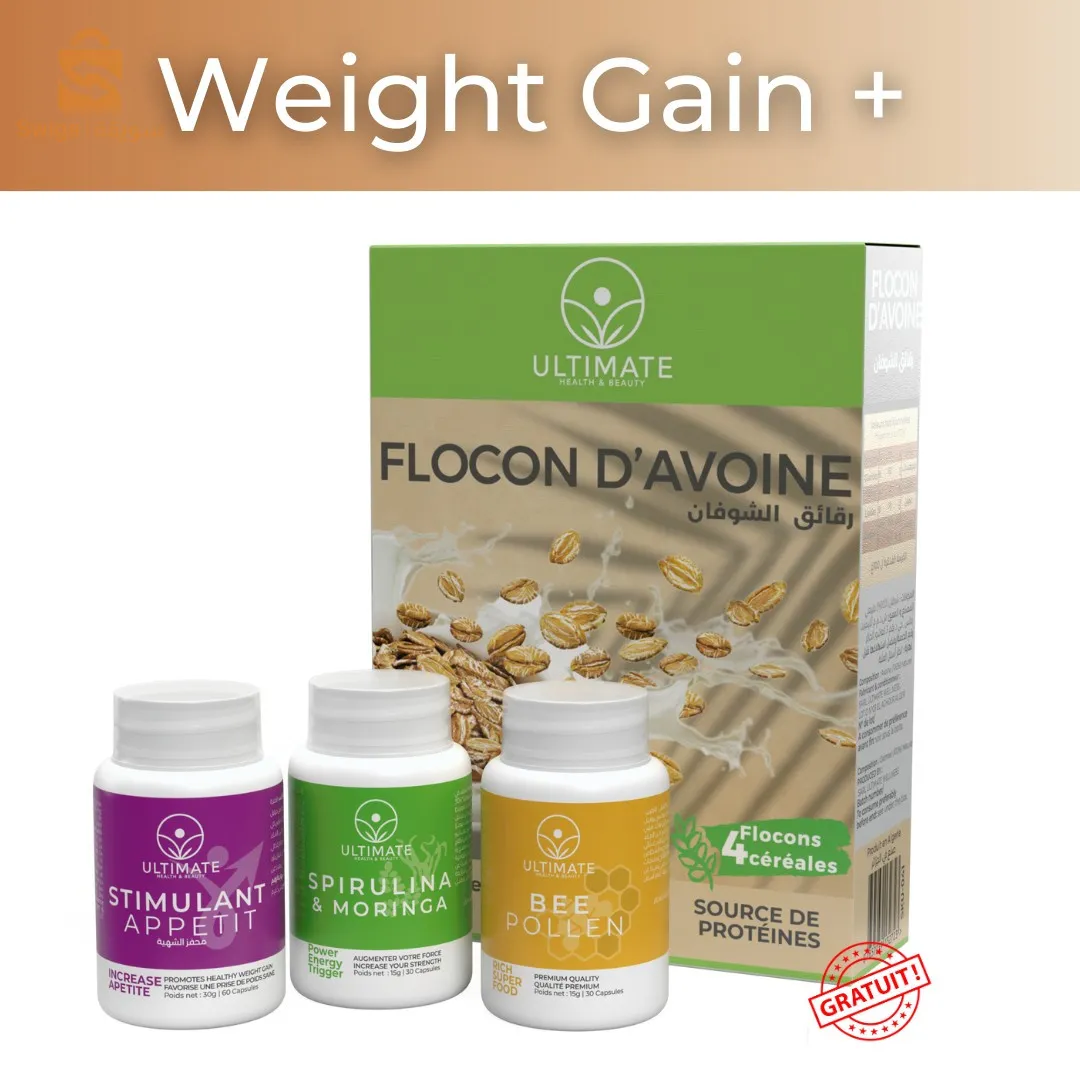 تحصل على زيادة وزن طبيعي 100%