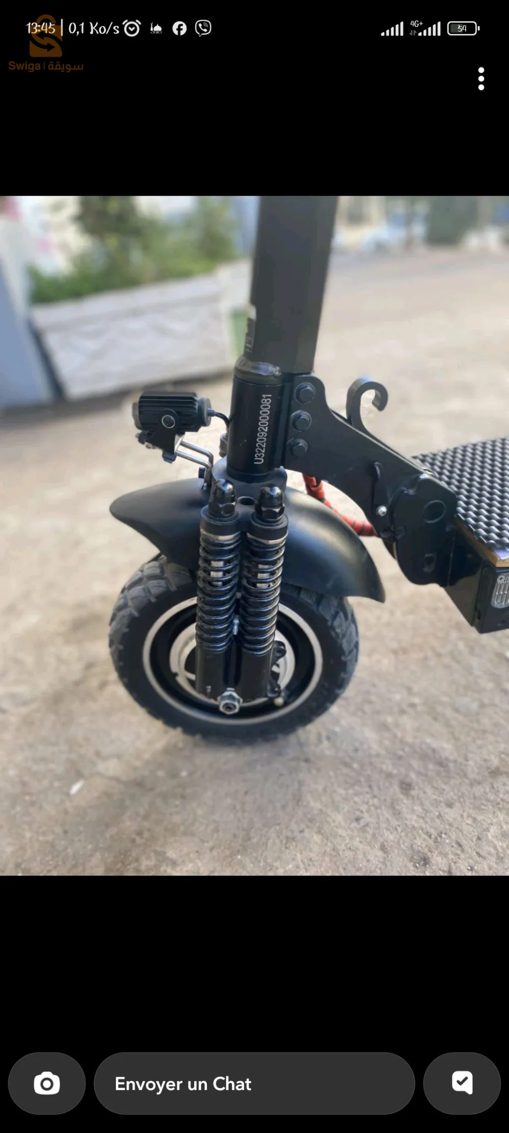 trottinette électrique double monter