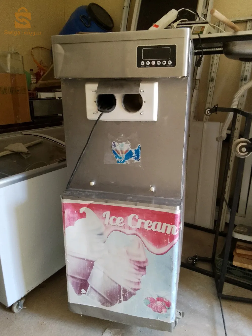 اله ايس كريم مستعملة