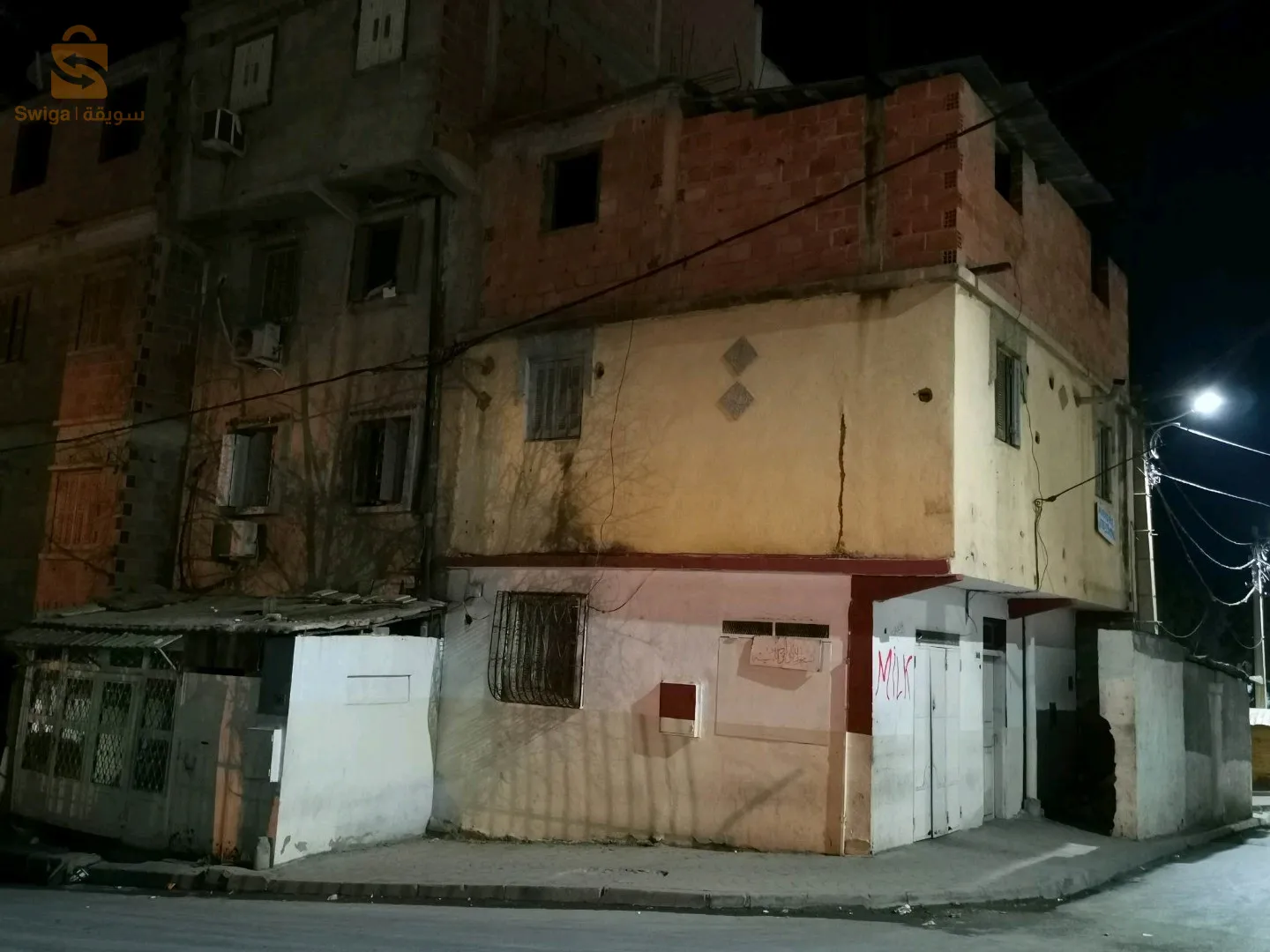 حي بوذراع صالح نهج" ب" رقم الباب 70°