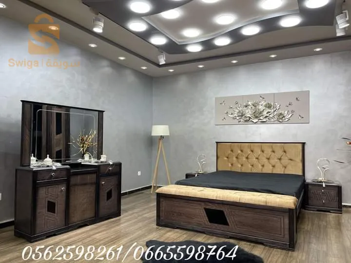 غرف نوم خشب احمر نوعية جيدة نقل وتركيب مجاني مرحبا بكم