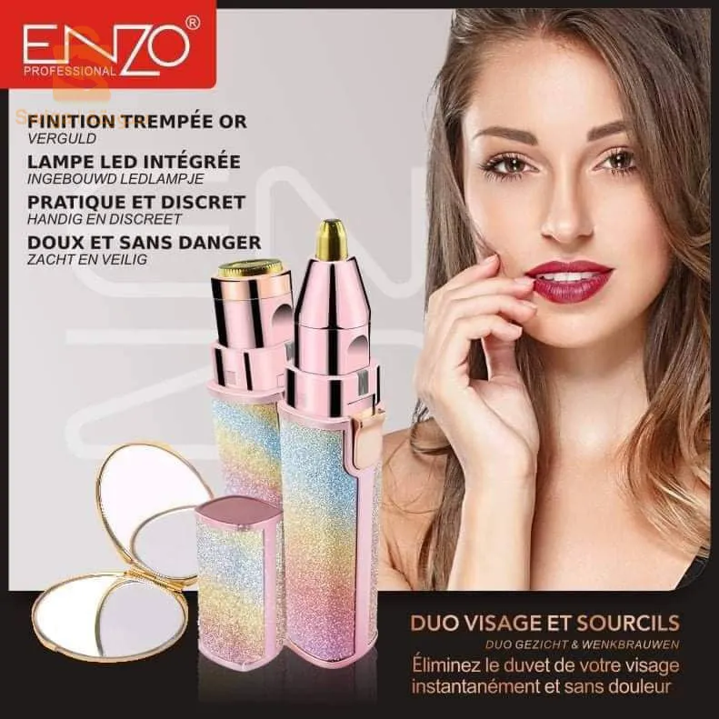 Épilateur Enzo Duo visage et sourcils