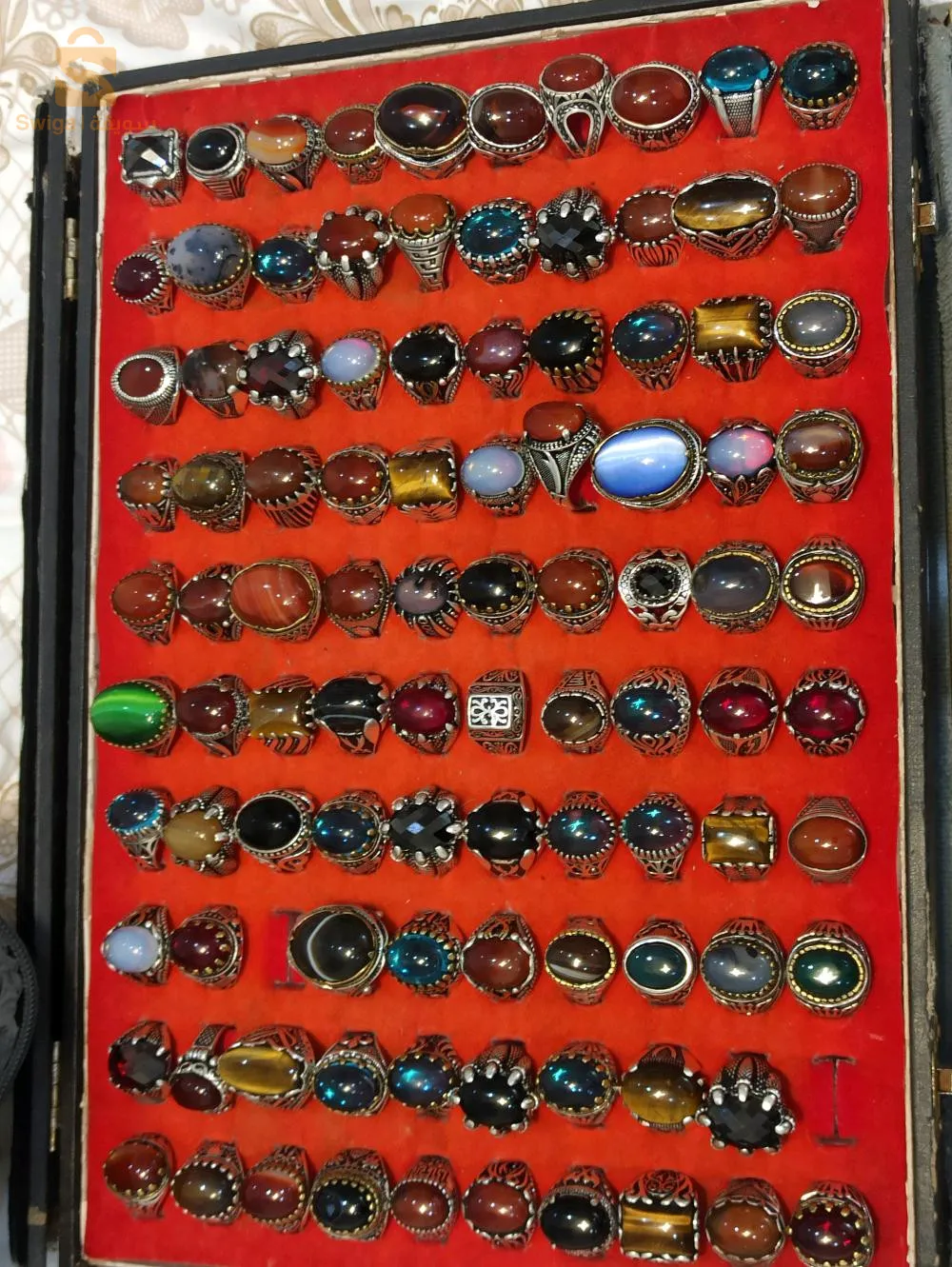 خواتم فضة 100% البيع بالجملة فقط بالطابع 925