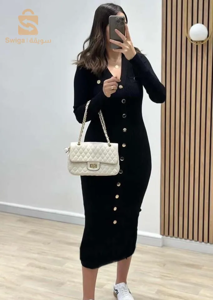 robe en lain cotonnier