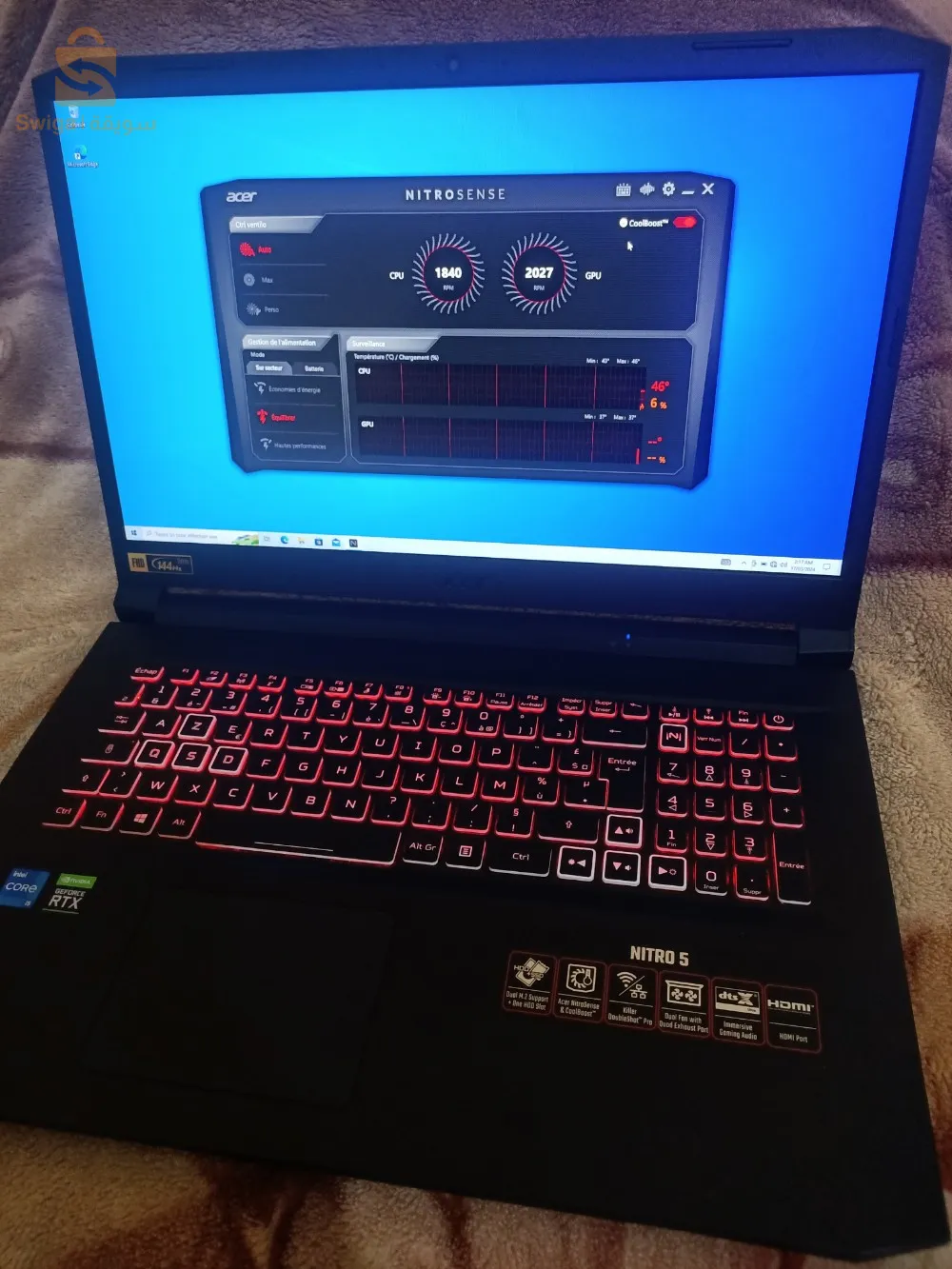 Acer Nitro 5 RTX 3060 i5-11400✅